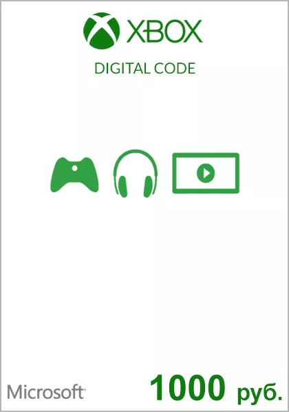 RUS Xbox 1000 Ruble Gift Card