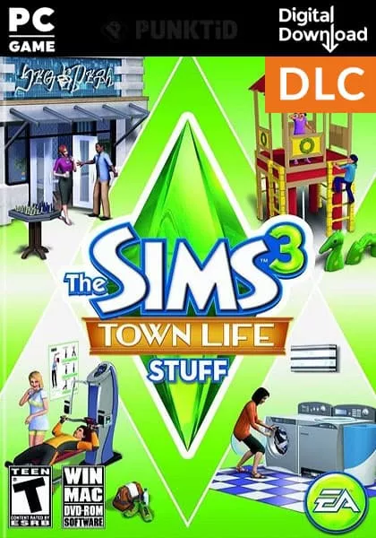 Die Sims 3: Town Life Stuff DLC (PC/MAC) cover image
